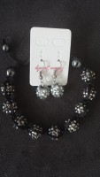 parure shamballa résine